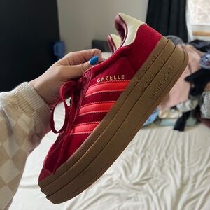 Adidas Gazelle Platform shoes